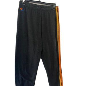 Aviator Nation 5 Stripe Sweatpants- Large.  EXCELLENT condition!